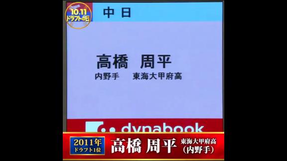 TBS「近10年のドラフト1位全部見せます」　中日ドラゴンズの過去10年のドラフト1位達は…？【動画】