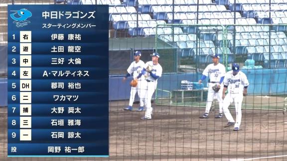 開幕ローテ入りを目指していた中日・岡野祐一郎投手はファームで5回2失点　山井大介コーチは“宿題”を課す