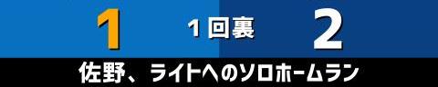 10月8日(金)　セ・リーグ公式戦「DeNAvs.中日」【試合結果、打席結果】　中日、3-9で敗戦…　2点を先制するも逆転負け、チームは3連敗に…