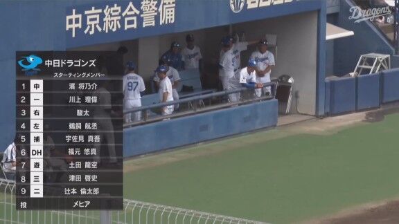 中日ドラゴンズ2軍、一挙5得点で逆転!!!