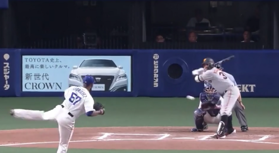 中日・ロドリゲスのクロスファイヤーがエグすぎる…