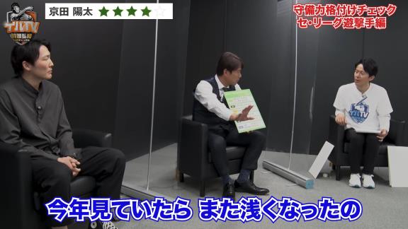 井端弘和さんと西武・源田壮亮選手による『2021年 セ・リーグ遊撃手 守備力格付けチェック』！　気になるセ・リーグ遊撃手達の評価は…？