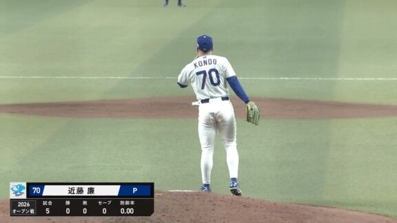 中日・近藤廉、無失点ピッチング！！！