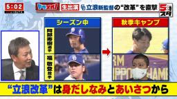 中日・立浪和義監督「福の場合はちょっとこれ逆にね、ここまでしなくてもいいんですけどもね（笑）」