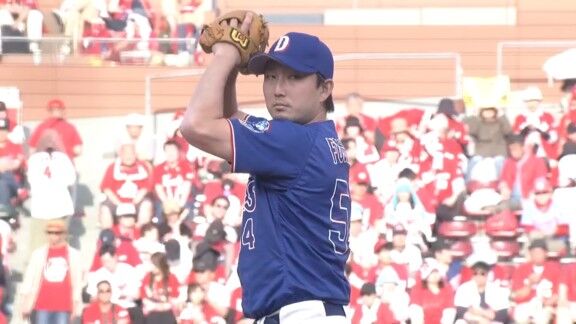 中日・藤嶋健人、三者凡退ピッチングで試合を締める！！