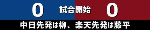 3月18日(土)　オープン戦「中日vs.楽天」【試合結果、打席結果】　中日、6-2で勝利！！！　初回先制を許すも逆転勝ち！これでオープン戦4連勝！！！