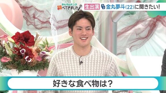 中日・金丸夢斗「おいしいまる！！！」