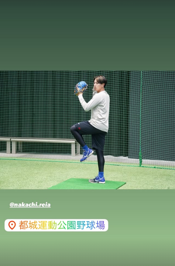 中日4選手が参加の“柳塾”自主トレ2日目の様子