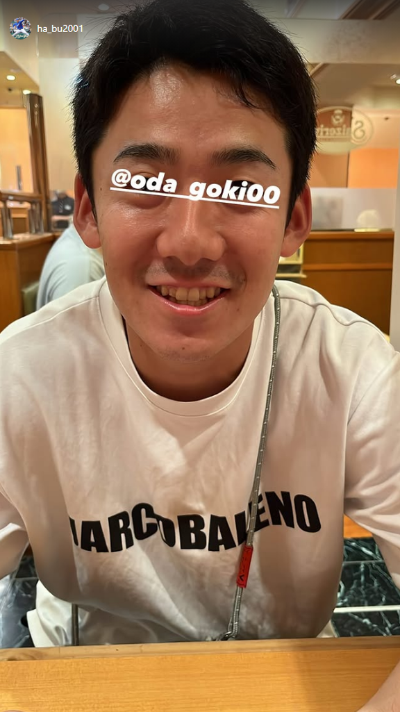 中日・尾田剛樹と土生翔太、オフの様子を投稿する