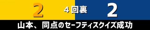 4月28日(木)　セ・リーグ公式戦「阪神vs.中日」【試合結果、打席結果】　中日、2-3で敗戦…　最終回にもチャンスを作るが反撃ならず…