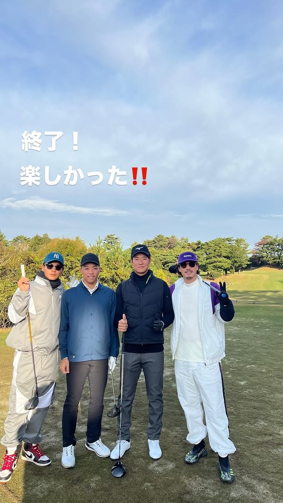 中日・後藤駿太「終了！ 楽しかった！！」