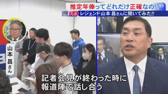 Q.推定年俸ってどれだけ正確なの!? → レジェンド・山本昌さんは…