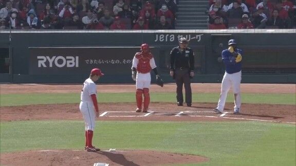 中日新助っ人・サノー、2出塁で出場を終える