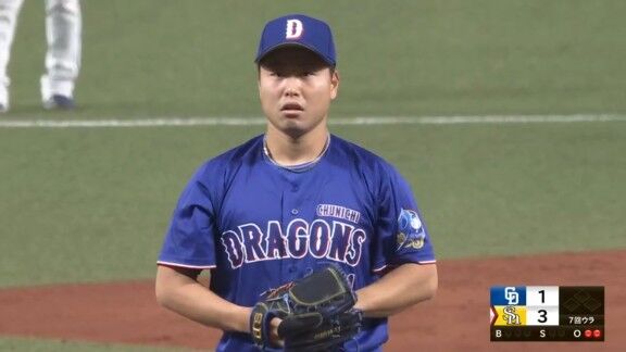 中日育成ドラフト1位・牧野憲伸、打者1人に対して空振り三振ピッチング