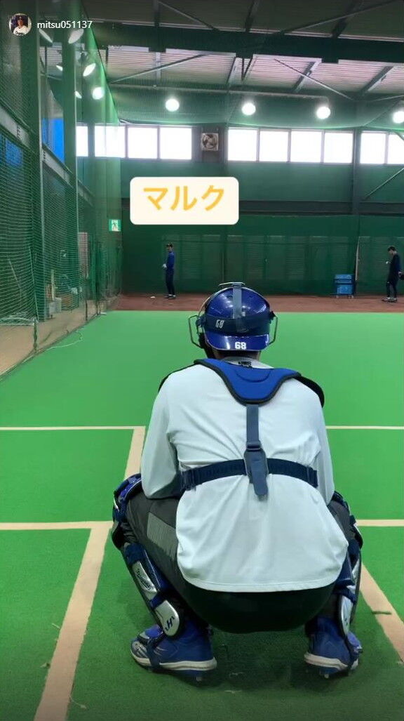 中日から戦力外通告を受けた三ツ俣大樹選手、12年ぶりにマウンドに上がる【動画】