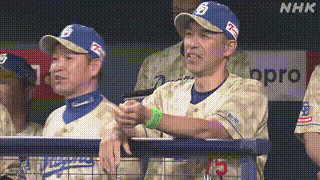 中日・和田一浩コーチ、めちゃくちゃ嬉しそう