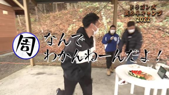 1月3日放送　ドラゴンズ炎の冬キャンプ2022！～立浪監督も参戦？魂焦がす竜戦士たち～