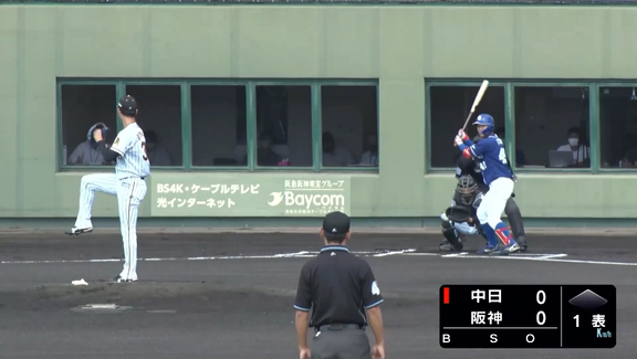 中日・伊藤康祐、初球先頭打者ホームラン含む4打席連続打点！　3安打4打点猛打賞の大暴れ！　Aクラス争う1軍への昇格「狙いたい」【動画】