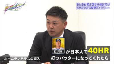 伊集院光さん「ナゴヤドームのホームランテラス、ピッチャーは嫌でしょうね」　谷繁元信さん「でも、そこで抑えれるのがいいピッチャー」