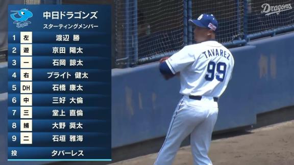 中日新助っ人・タバーレスが初先発　手応えと課題は…