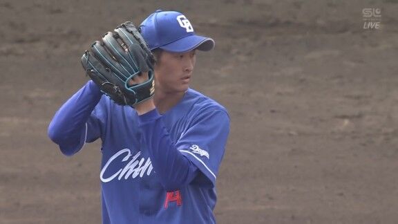 中日・草加勝、ピンチを切り抜け2回無失点ピッチング