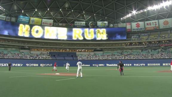 中日新助っ人・ガーバー「Wow!!! Nice Homerun Viciedo!!!」