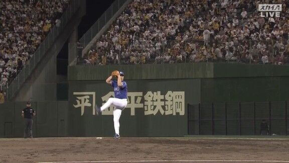 中日・藤嶋健人、好投を見せる