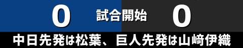 8月11日(木)　セ・リーグ公式戦「中日vs.巨人」【全打席結果速報】　レビーラ、京田陽太、土田龍空らが出場！！！