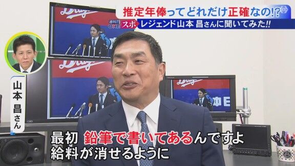 Q.推定年俸ってどれだけ正確なの!? → レジェンド・山本昌さんは…
