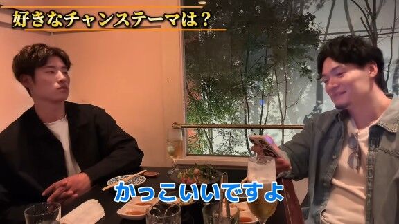 Q.好きなチャンステーマは？ → 中日・上林誠知が明かす