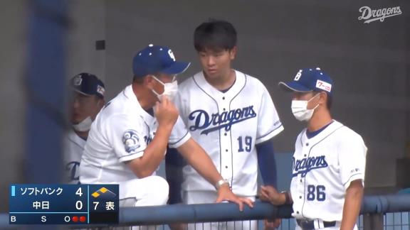 中日ドラフト1位・高橋宏斗投手「今日は力を入れずに投げて…」　2ヶ月半ぶりの実戦マウンドで、いきなり最速152km/hを計測する