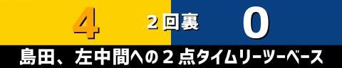 10月21日(木)　セ・リーグ公式戦「阪神vs.中日」【試合結果、打席結果】　中日、1-6で敗戦…　完封負け目前、9回表に意地の1点をもぎ取る