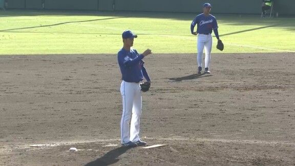 中日・草加勝、11月16日(日) 練習試合「阪神vs.中日」で3回無失点ピッチング!!!