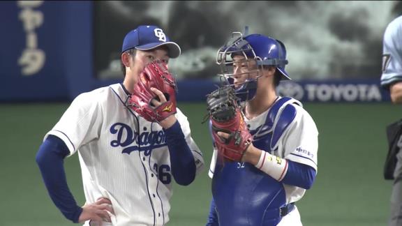 中日ドラフト3位・岡野祐一郎「思い切ってストライクゾーン勝負を」　松葉お手本に5回無失点ピッチングでプロ2勝目！【投球結果】