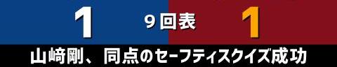 3月18日(金)　オープン戦「中日vs.楽天」【試合結果、打席結果】　中日、1-1で引き分け　最終回にセーフティスクイズで同点に追いつかれる