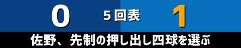 5月28日(日)　セ・リーグ公式戦「中日vs.DeNA」【試合結果、打席結果】　中日、1-3で敗戦…　最終回に1点を返すも、連勝は3でストップ…