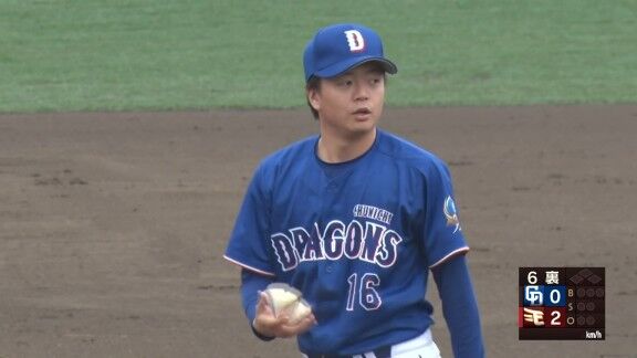 中日2軍、マラーだけではなくドラフト2位・櫻井頼之介も登板する