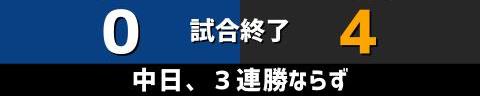 3月16日(水)　オープン戦「中日vs.巨人」【試合結果、打席結果】　中日、0-4で敗戦…　巨人投手陣を打ち崩せず、連勝は2でストップ…