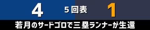 6月5日(土)　セ・パ交流戦「中日vs.オリックス」【試合結果、打席結果】　中日、6-3で勝利！　1点差まで詰め寄られるもホームランで再び突き放す！