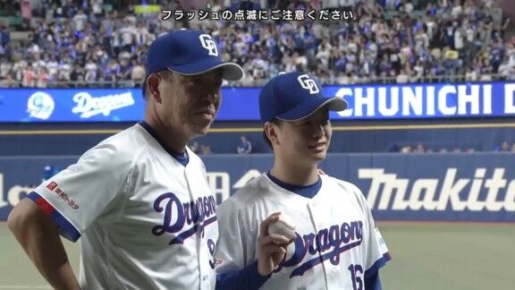 中日ドラフト2位・櫻井頼之介、プロ初勝利を挙げる！！！