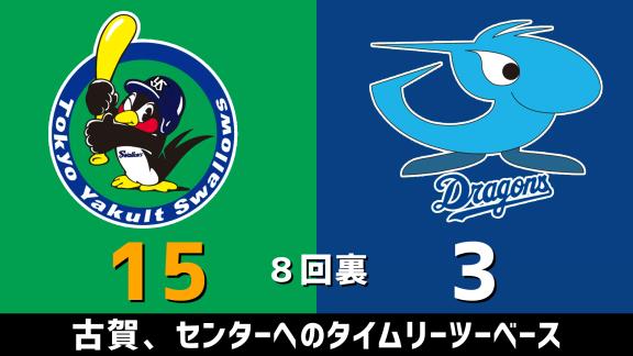 6月2日(火)　練習試合「ヤクルトvs.中日」　スコア速報