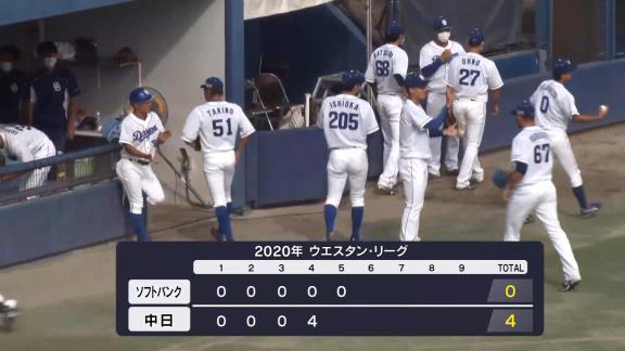 中日・Y.ロドリゲス、復帰登板で5回無失点ピッチング！　ファーム防御率は驚異の0.40、被打率は.103に！「怪我の後の初の試合だったが、感触は良かった。全く気にならずにバッターと対戦することができた」【投球結果】