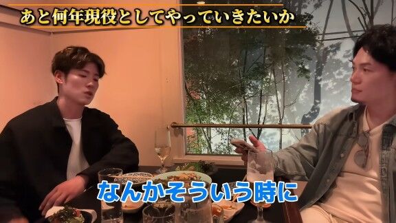 Q.あと何年現役としてやっていきたいですか？ → 中日・上林誠知の答えは…