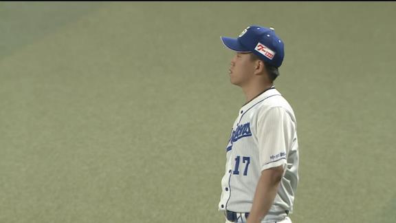 中日・柳裕也投手、珍しく半袖姿で試合に臨んだ理由を明かす