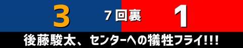 7月8日(土)　セ・リーグ公式戦「中日vs.広島」【試合結果、打席結果】　中日、5-1で勝利！！！　先制を許すも逆転勝ち！！！新助っ人・メヒアが来日初勝利！！！