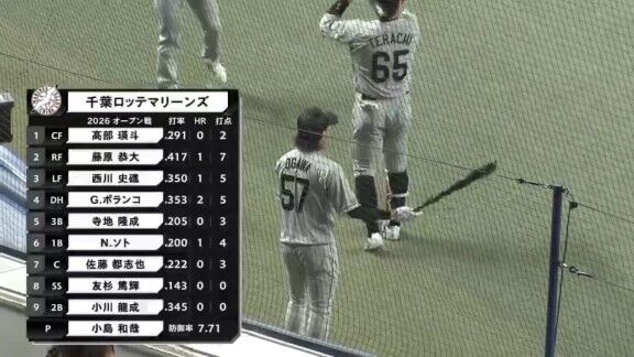 中日ドラゴンズ、一挙4得点の猛攻！！！