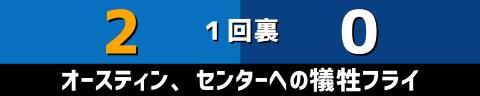 9月19日(日)　セ・リーグ公式戦「DeNAvs.中日」【試合結果、打席結果】　中日、1-9で敗戦…　投手陣が初回からDeNA打線につかまる…