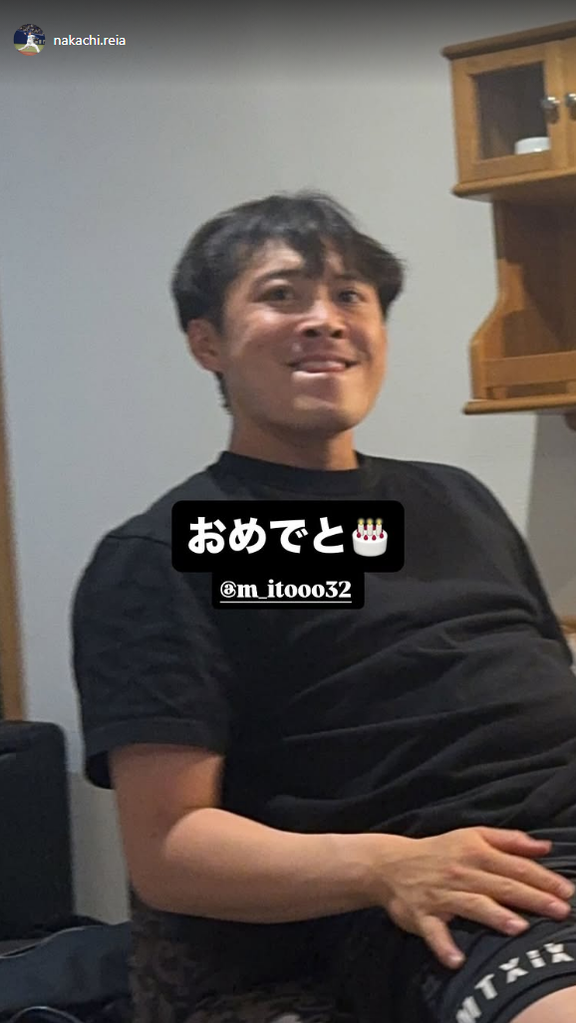 中日・仲地礼亜「おめでと」