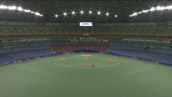 誰もない…　プロ野球史上初、無観客試合オープン戦　ナゴヤドームの様子まとめ