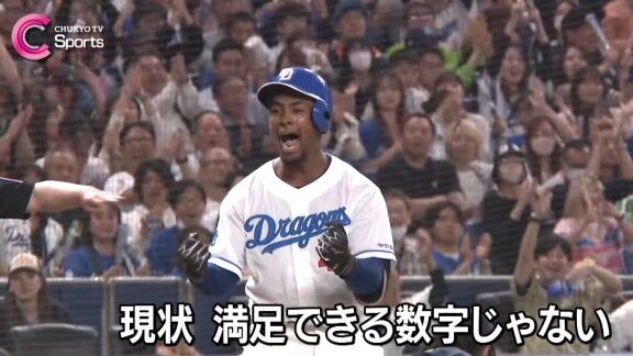 中日・ブライト健太、スタメンへの思いを語る